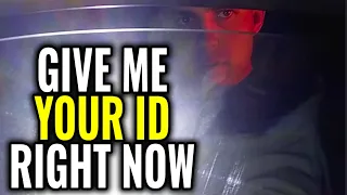 "YOU STUPID"! Dumb Cop Demands Passenger ID And Gets OWNED! Unlawful Orders! - First Amendment Audit