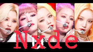 (G)I-DLE (여자)아이들 💘Nxde💘 Facecam Mix 직캠 교차편집