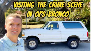Я купил ПЕЧАЛЬНО ИЗВЕСТНЫЙ (и сломанный) Ford Bronco О. Джея для своего отпуска в Калифорнии