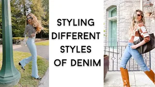 How to Style Different Types of Jeans! Denim Guide to Chic Styling 2021