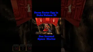 Duke Nukem 3D Doom Marine Easter Egg #shorts