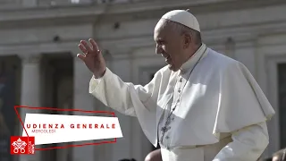 Udienza Generale 24 aprile 2024 Papa Francesco