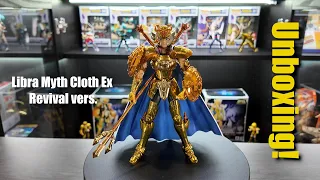 Unboxing Dohko de Libra Myth Cloth EX Revival