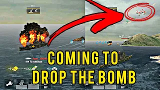 🤣They Are Coming To Bomb My Ship!!! [Battle Of Warships]