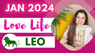 💕♌ Leo (Singh) Love Tarot Reading | January 2024 | सिंघ लव लाइफ़ | Love & Relationship