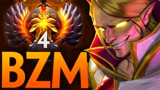 RANK 4 BZM INVOKER vs YATORO BANE MID | Dota 2 Invoker