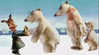 Падал прошлогодний снег  Развлекательная игра в виде мультфильма