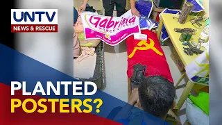 Gabriela at Bayan Muna posters na nakuha sa NPA, hindi planted — PNP CIDG