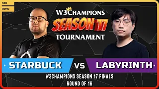 WC3 - [HU] Starbuck vs LabyRinth [UD] - Round of 16 - W3Champions Season 17 Finals