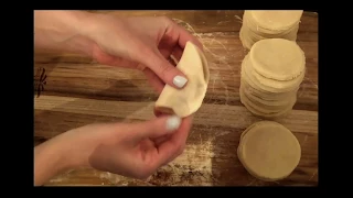 HOW TO FOLD PIEROGI (POLISH DUMPLINGS)