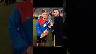 PK mit Fußballerin Lina Magull 🎩❤️🔥 DFB FrauenFußball Mannschaft Damen Bayern Munich Frauen WM