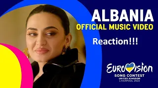 Albina & Familja Kelmendi - Duje | Albania 🇦🇱 | Official Music Video | Eurovision 2023 Reaction!!!