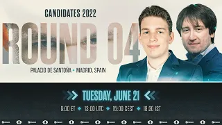 FIDE Candidates 2022 | Round 4 | Live Commentary with Judit Polgar, Jan Gustafsson & David Howell