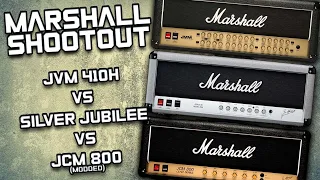 Marshall JVM 410H vs Silver Jubilee vs JCM 800