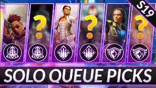 2 BEST SOLO QUEUE LEGENDS for EVERY ROLE (Season 19) - Apex Legends Tier List Guide