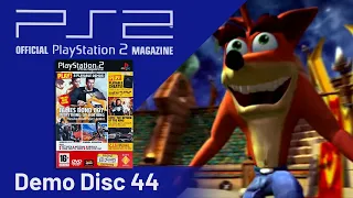 PS2 Demo Disc 44 Longplay HD (All Playable Demos, Videos and Downloader)