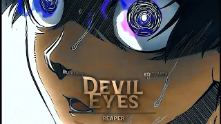 Devil Eyes- Isagi (Blue lock) [Edit/AMV] [Free project file]