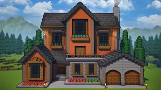 Minecraft: How To Build a Suburban House | Tutorial