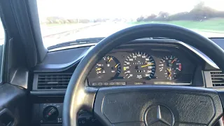 Mercedes W124 E420 500E E50 AMG autobahn 2