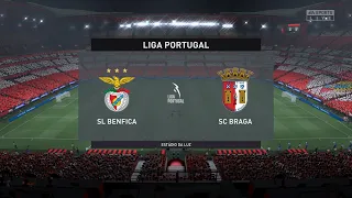 FIFA 22 | SL Benfica vs SC Braga - Estádio da Luz | Full Gameplay