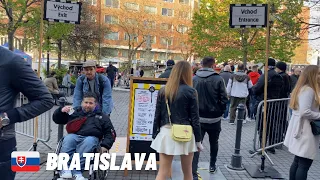 🇸🇰 OLD TOWN, BRATISLAVA, SLOVAKIA 2022  [WALKING TOUR]