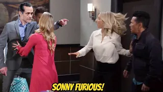 Sonny found out Nina was the one who called the SEC ABC General Hospital Spoilers