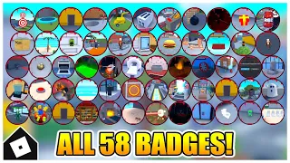 Death Sandbox - How to get ALL 58 DEATHS + BADGES!  [ROBLOX]