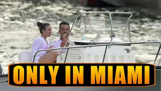 DOES SHE LIKE THE CAMERA? THESE GIRLS STEAL THE SHOW ON THE RIVER |  @Miami Boat Life