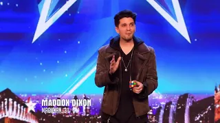 Magic men maddox wows with rubik's cube wizardry | Auditions BGT 2018