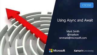 CSC350 - Using Async and Await