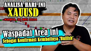 Analisa XAU-USD Hari ini Kamis 30 Mei '24 II Wspadai Area ini sbagai Konfirmasi Kembalinya 'Bullish'