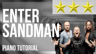 Piano Tutorial: How to play Enter Sandman by Metallica