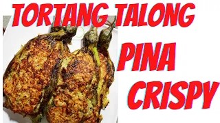 Quick and Easy Egg Plant Recipe /Mas Crispy na Tortang Talong#julreallife