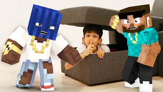 Jason funny story about Minecraft kids with super car