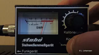 Messgerät einstellen & Stehwelle messen - WICHTIG! #SWR-Meter