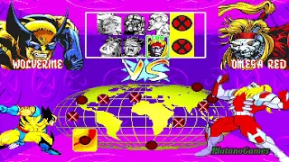 X-Men Children of The Atom (1994) Wolverine Arcade Version