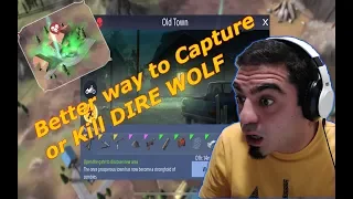 Found a better way to kill or capture Dire Wolf - Wasteland Survival