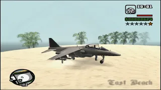 Spawn Hydra Cheat (Jet Plane) - GTA San Andreas Cheats