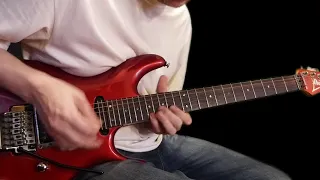 Cutting Crew - (I Just) Died In Your Arms (My extended guitar solo improvisation)