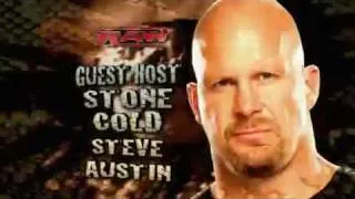 Stone Cold Steve Austin Guest Host RAW 15 3 10