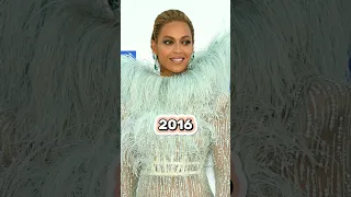 Evolution of Beyonce