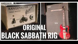 Tony Iommi's classic Black Sabbath sound chain RECREATED!