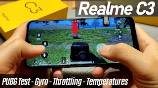 Realme C3 PUBG TEST 2GB RAM ★ Helio G70 PUBG ★ Gyroscope, Temperatures, Throttling