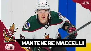 Arizona Coyotes sign RFAs Matias Maccelli, Ivan Prosvetov; no progress on Jan Jeník, Jack McBain