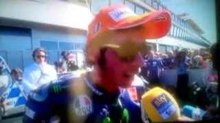 Intervista Valentino Rossi Misano 2014 italiano