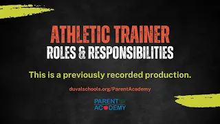 Athletic Trainer Roles and Responsibilities