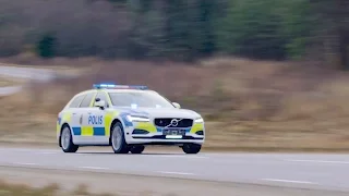 2017 Volvo V90 POLICE CAR Test Drive