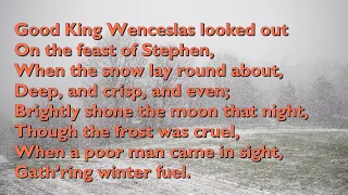 Good King Wenceslas Looked Out (Tune: Tempus Adest Floridum - 5vv) [with lyrics for congregations]