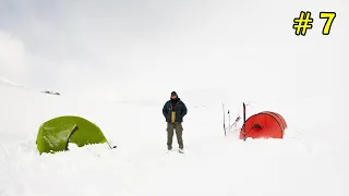 Camping on a Frozen Lake at a Norwegian Party!