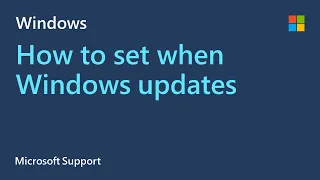 How to schedule Windows 10 Active Hours and when restarts happen | Microsoft